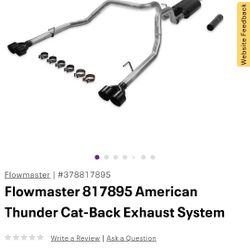 *Brand New Flowmaster Exhaust System for 2019-23 GM 