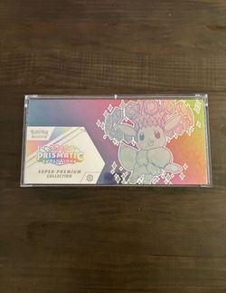 Prismatic Evolutions super premium collection spc pokemon box