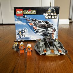 LEGO Star Wars Snowspeeder Set 7130 Retired 1999 With Instructions, Insert, Box, And Promotional Magazines