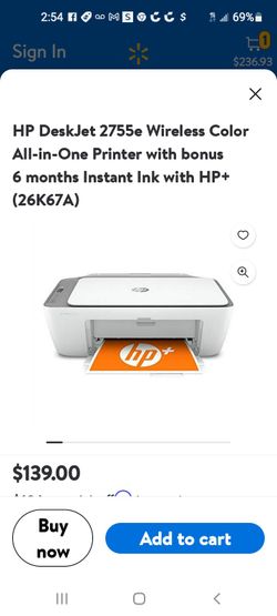 HP Deskjet 2755E All In One Printer BRAND NEW