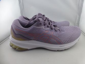 Asics Women's GT-1000 12 Running Shoes Lavender White FlyteFoam US 9.5 - E12