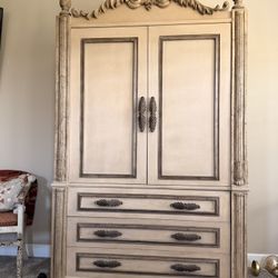 Armoire 55 1/2” Wide. 92” Tall. 29” Deep