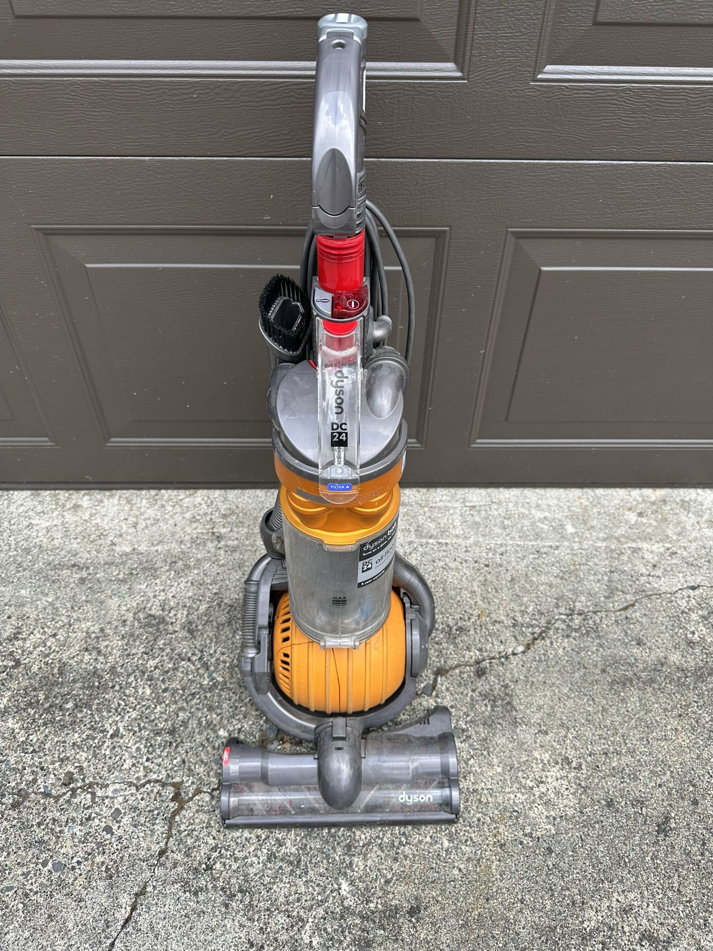 Dyson DC 24 corded vacuum.