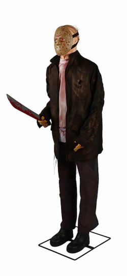 6-Ft Jason Voorhees Halloween Animatronic – Used Once