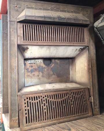 Cast Iron Gas Fireplace Inserts - Vintage!