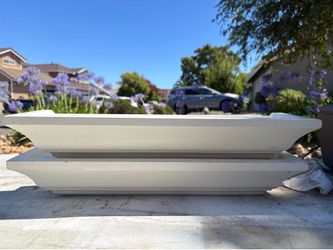 Wooden White Floating Shelves