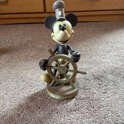 Bobble Head, Mickey Mouse Steamboat Willie Figurine Statue