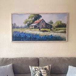 Farmhouse Style Large Canvas Wall Art