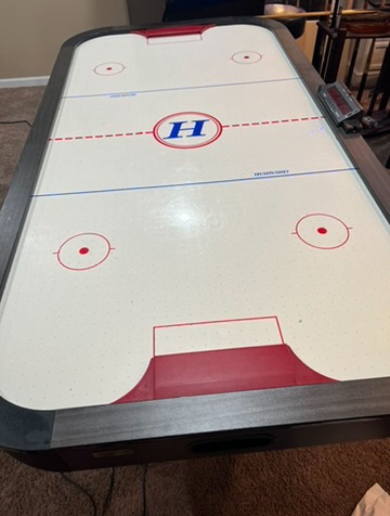 Harvard Air Hockey table