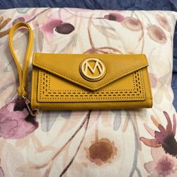 Wallet Mustard Color