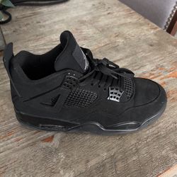 Jordan 4 Retro "Black Cat" Men's Mid Top Basketball Shoes