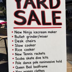 Yard Sale New Items $0~60