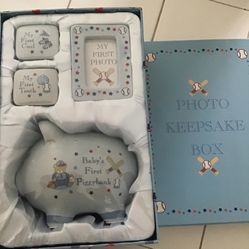 Baby Boy Keepsake Box