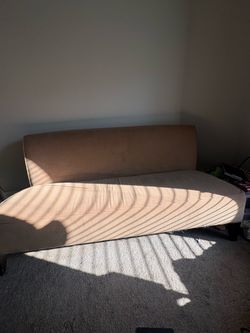 Large Taupe Sofa – Sturdy & Comfortable