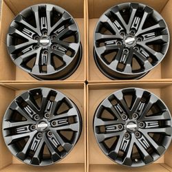 17” Ford Raptor factory wheels rims satin black new F-150 f150