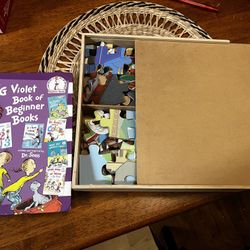 Puzzle And Book