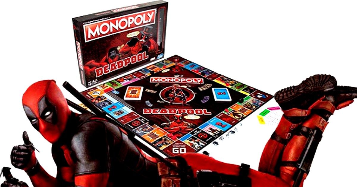 Deadpool Monopoly Collector's Edition Board Game Brand New SEALED!