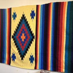 Vintage Mexican Blanket 