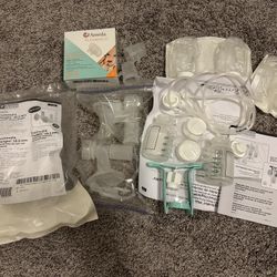 Ameda Oral HygieniKit Milk Collection System and Flexishield 2 and extra bottles