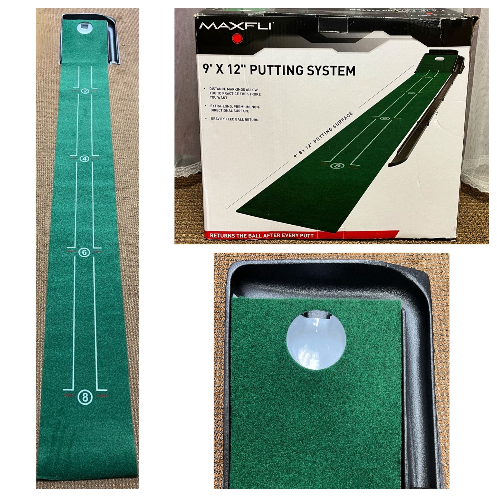 Maxfli 9' x 12" Putting Practice System. See all pics