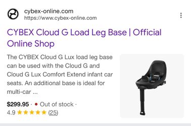CYBEX Cloud G lux (BASE)