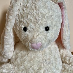 Extra Large Plush White Bunny