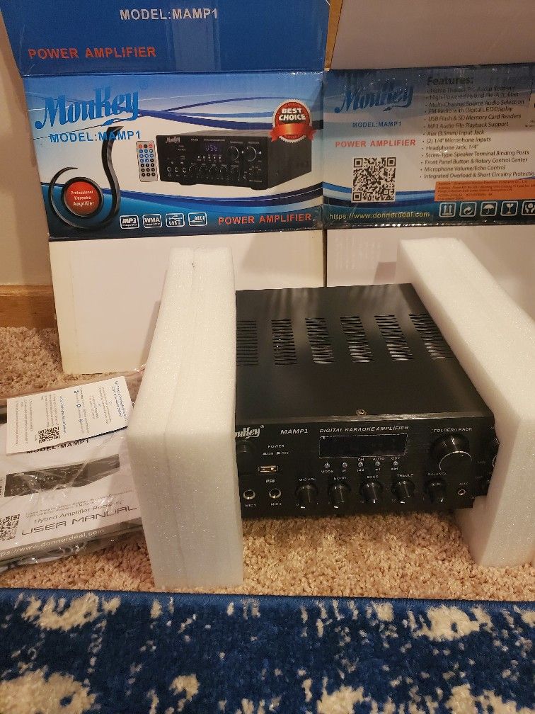 Brand New Never Used Moukey Amp