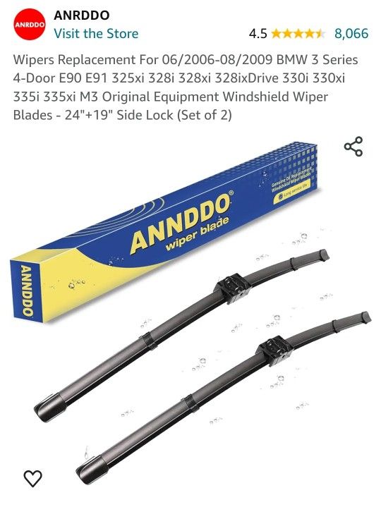 Replacement Windshield Wiper Blade
