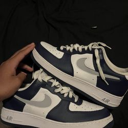Blue White And Grey Forces 10.5