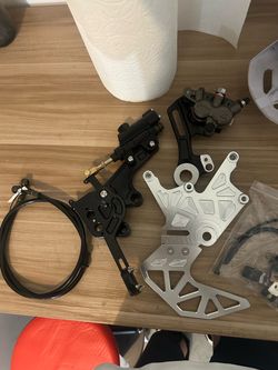 Surron real ultra bee footbrake