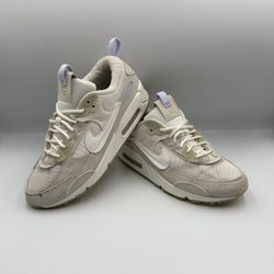 Nike Wmns Air Max 90 Futura 'White Light Bone' Sneakers