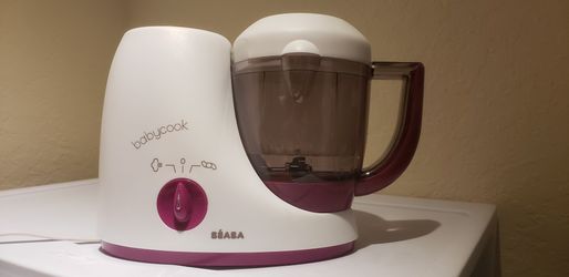 Beaba BabyCook 4 In 1 Steam Cooker Blender Baby Food Maker Cooker Model 0002