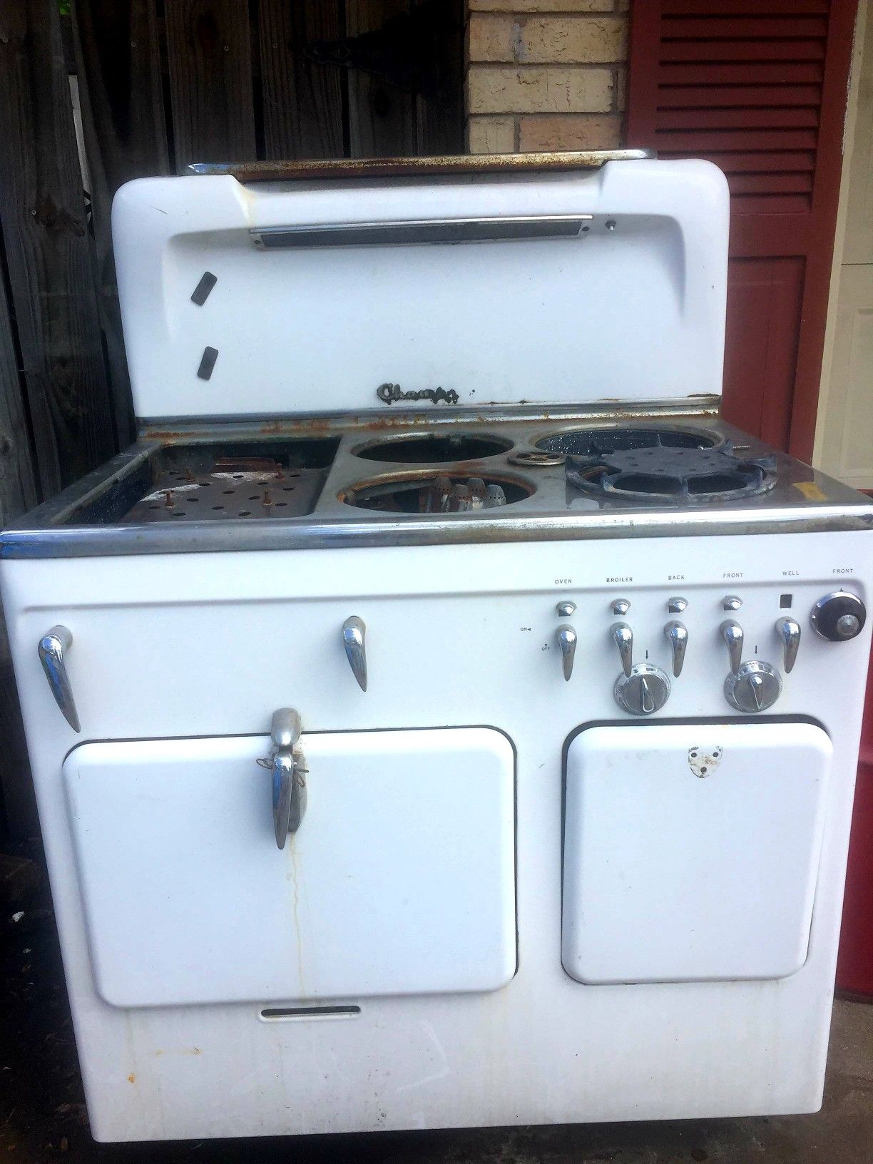Chamber Vintage gas stove (circa 1950s) for Sale in Corpus Christi, TX OfferUp
