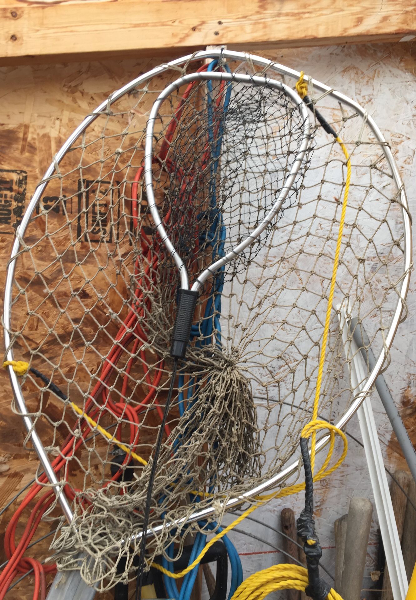 Photo Fishing nets. Big and small.
