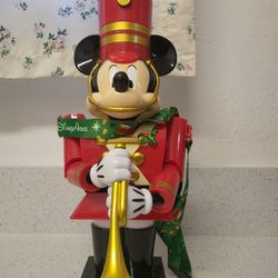 Disney Mickey Mouse Toy Soldier  Christmas Popcorn Bucket,Collectible 