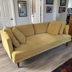 Joybird Sofa Yellow Couch