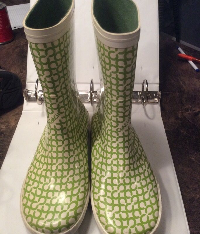 Coach rain boots