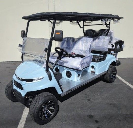 2025 Voyager Patriot 6-Passenger Non-Lifted 72-Volt Street Legal LSV Golf Cart