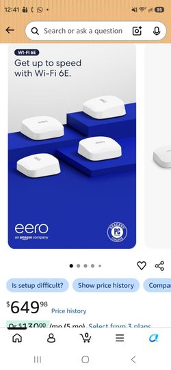 eero pro 6E routers - used -   4 of them