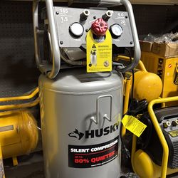 Husky 20gallon quiet air compressor