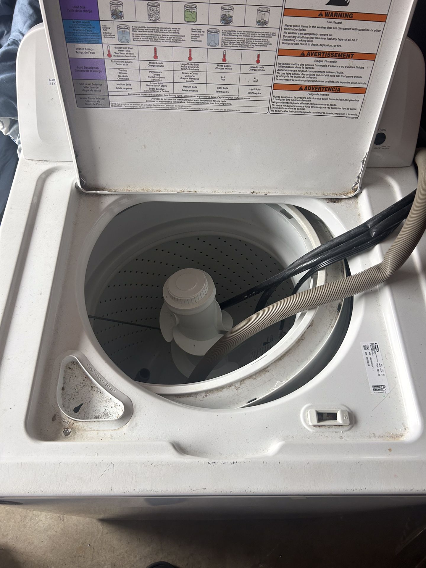Used Washer – Needs Drum Repair