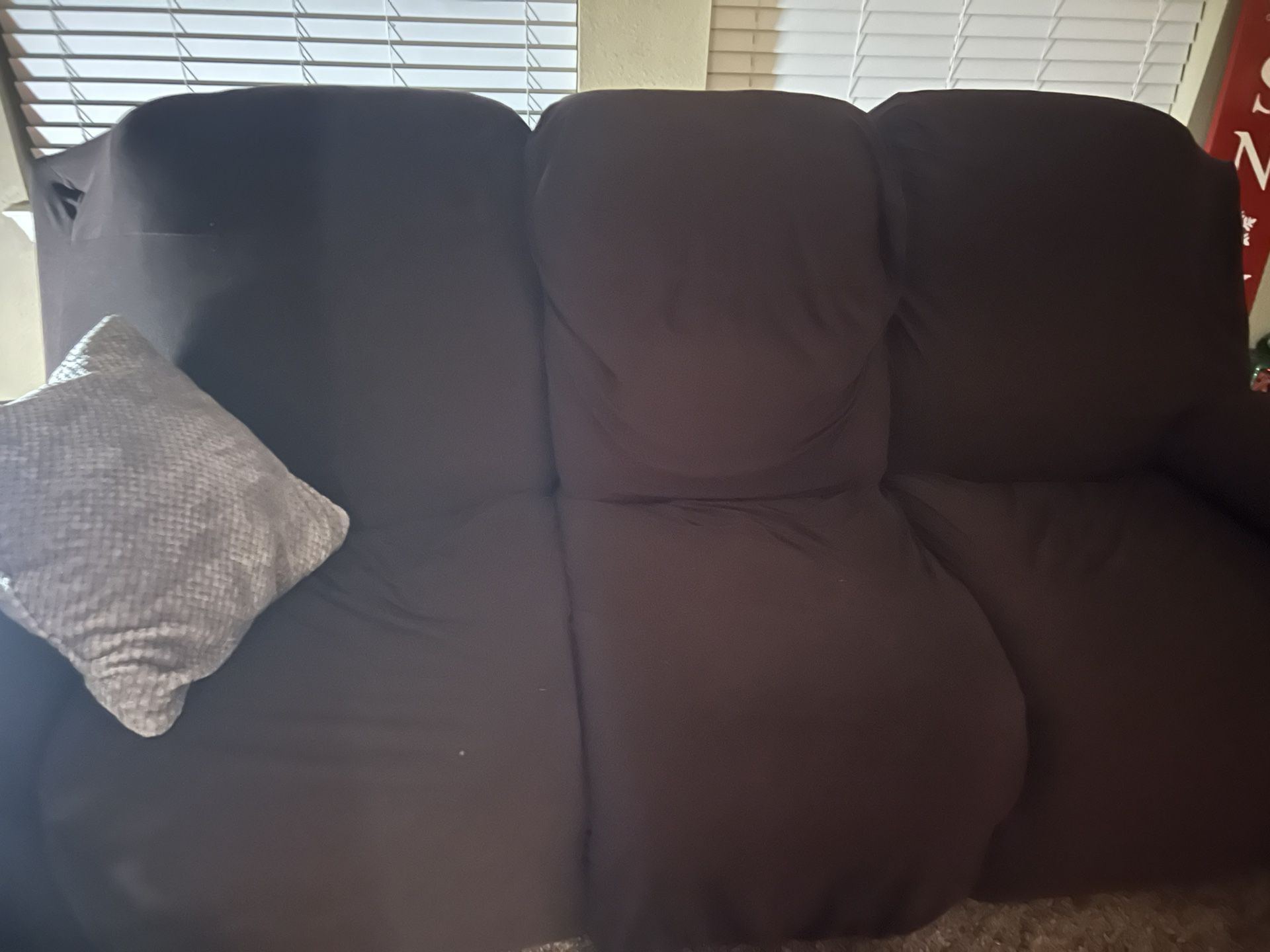 Couch And Love Seat W Cup Holder
