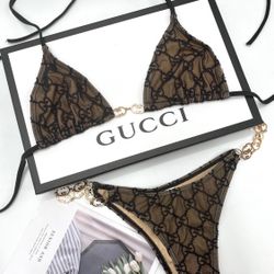 Gucci double GG bikini