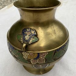 Antique Brass Spittoon 