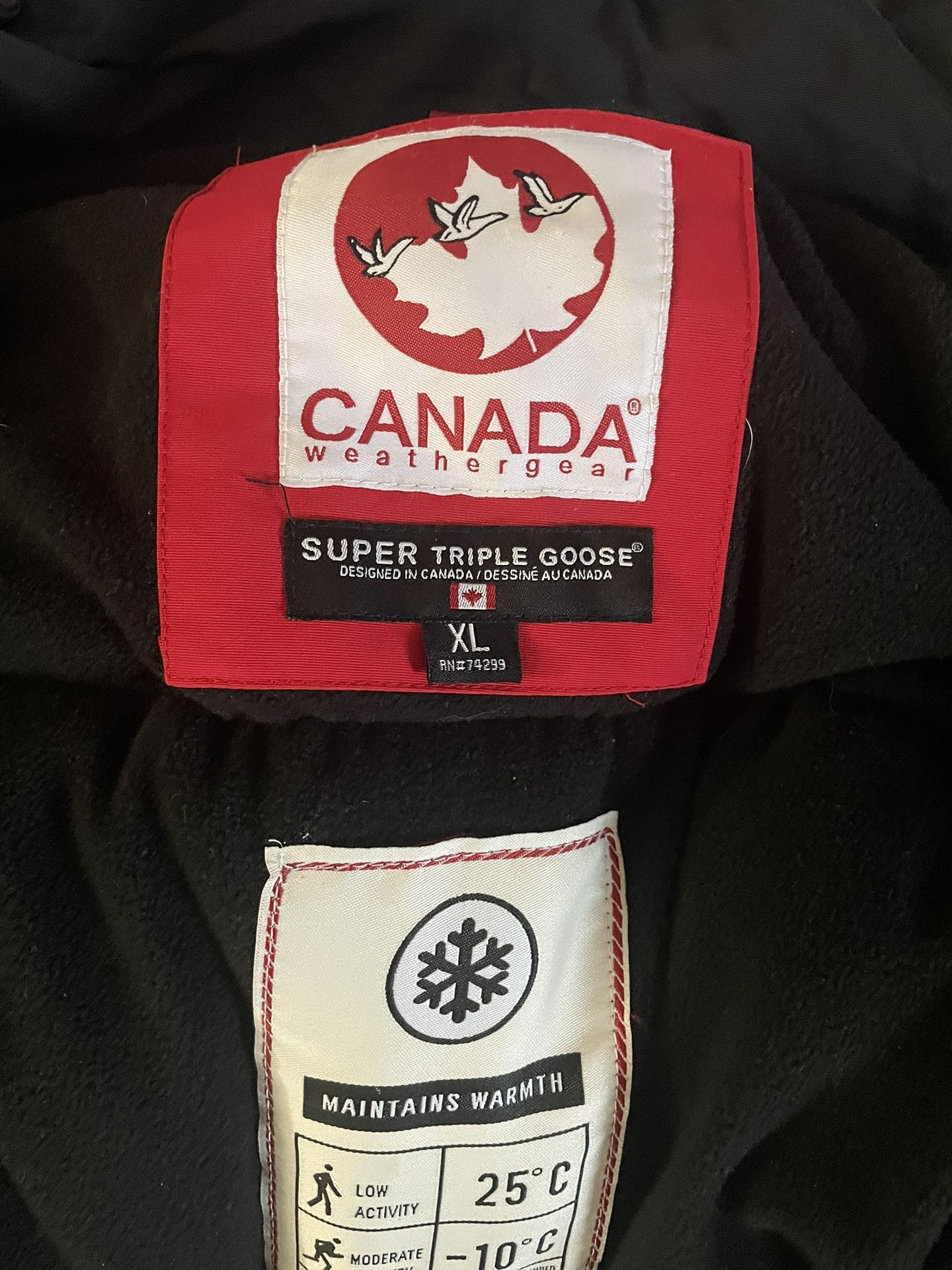 Canadian Goose XL Winter Jacket