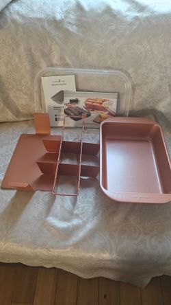Copper Chef Bake Cake Pan- Roast, & Crisp Multi-function Pan, NEW