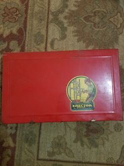 Vintage 1954 Electric erector set