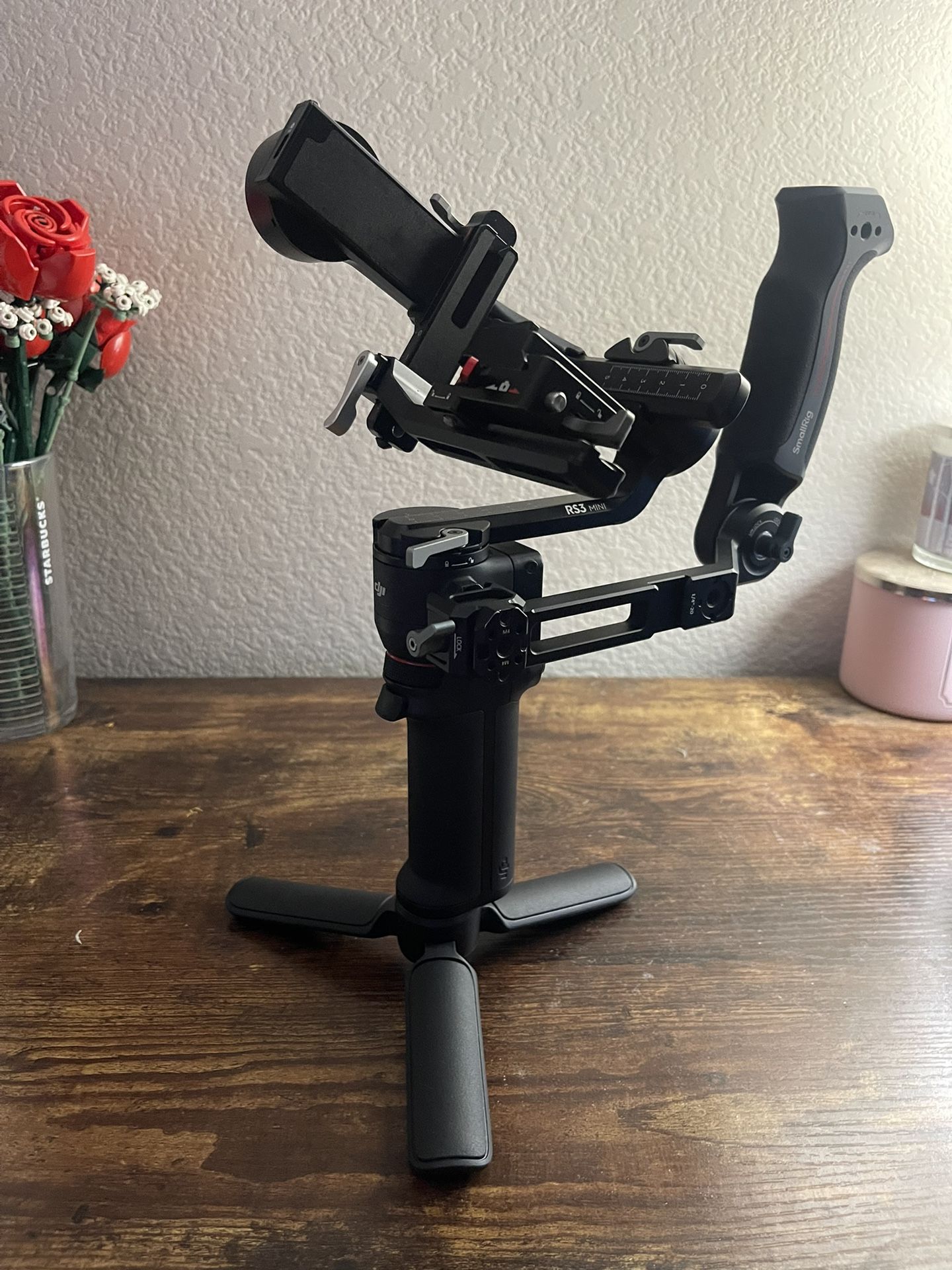 DJI RS3 Mini + Small Rig Briefcase Handle