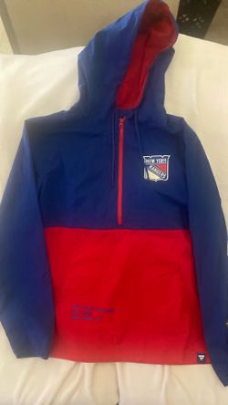 New York Rangers Mens Large Windbreaker 