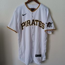 Pittsburgh Pirates Nike White Home Men's Authentic Elite Jersey